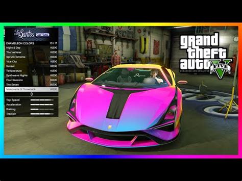 GTA V Expanded & Enhanced Will Include "Chameleon" Paint Job Colors