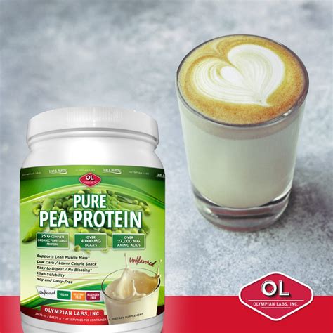 Lean & Healthy PURE PEA PROTEIN - UNFLAVORED - 25g of Protein per ...