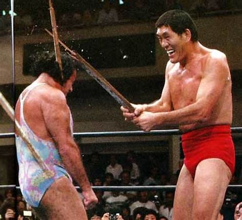 Giant Baba goes hardcore on Gypsy Joe in 80's AJPW : r/SquaredCircle