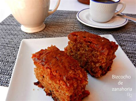 BIZCOCHO DE ZANAHORIA | las recetillas de romo