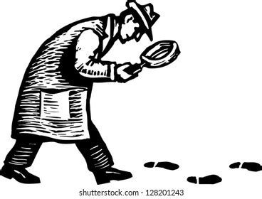 Detective Clip Art Black And White