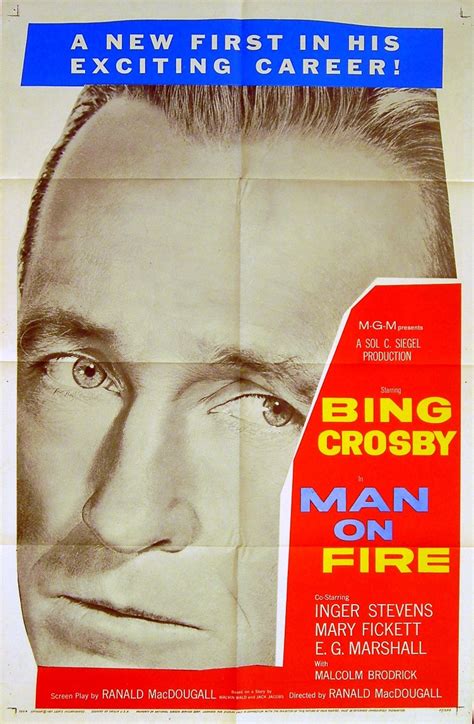 MAN ON FIRE | Rare Film Posters