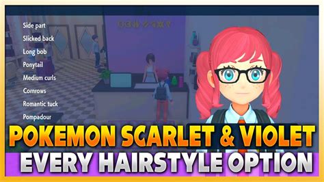 Pokemon Scarlet Hairstyles Hats