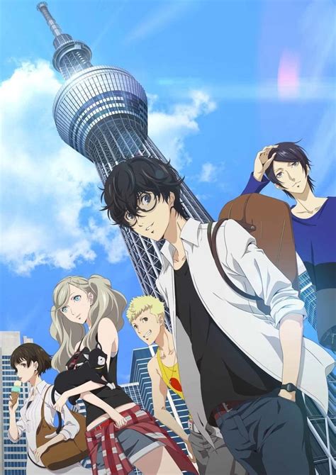 Persona 5 x Tokyo Sky Tree key-visual : r/Persona5