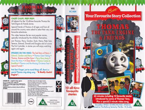 Thomas The Tank Engine and Friends: Your Favourite Story Collection (1995 UK VHS) : Video ...