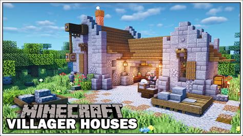 Minecraft Villager Houses - THE STONE MASON!!! - [Minecraft Tutorial ...