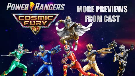 Power Rangers Cosmic Fury Cast Reveal More Suit Images and Weapons ...