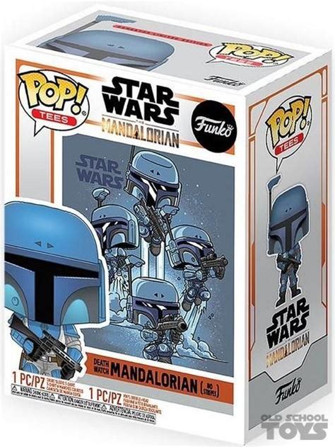 Death Watch Mandalorian Pop Vinyl & Tee Star Wars Series (Funko) special edition | Old School Toys