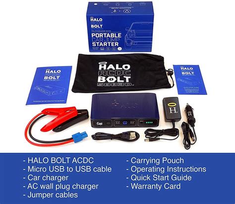 The HALO Bolt Charger Can Charge Gadgets, Laptops, and Jumpstart Cars