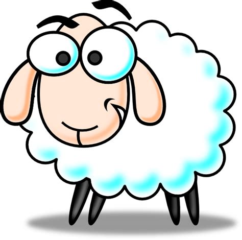 Funny Sheep Clip Art at Clker.com - vector clip art online, royalty free & public domain