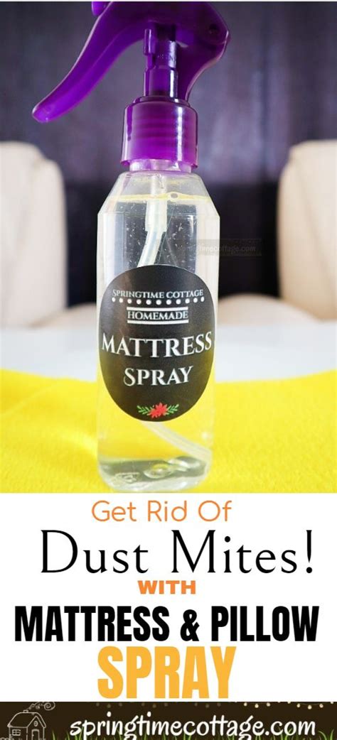 Mattress spray to kill dust mites | Mattress spray, Mattress cleaning ...