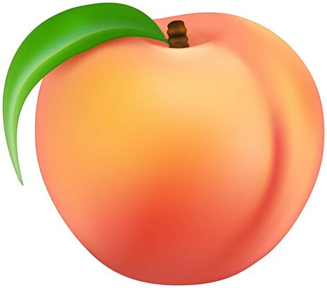 Peach PNG Transparent