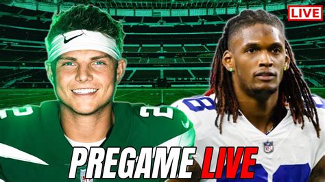 New York Jets vs Dallas Cowboys Pregame Show - YouTube