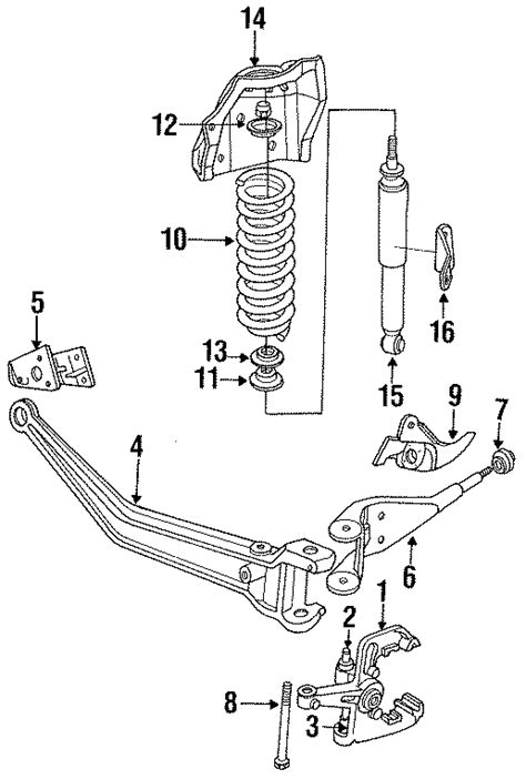 1997 Ford Ranger Suspension Diagram - diagramwirings