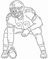 NFL coloring page For Children sketch template