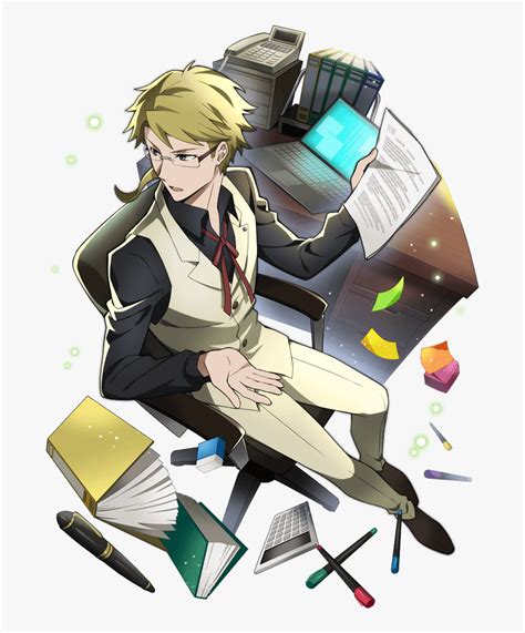 Kunikida Doppo Bungou Stray Dogs, HD Png Download , Transparent Png ...