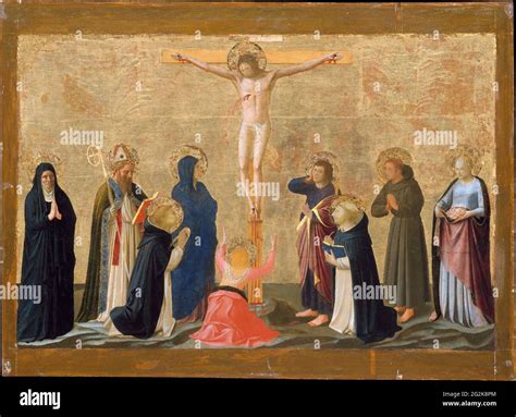 Fra Angelico - the crucifixion 01 Stock Photo - Alamy