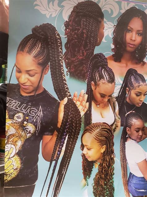 Mouna's African Hair Braiding Denver Colorado braiding salon near me