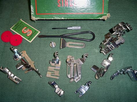 Items similar to Vintage Singer Sewing Machine Attachments Complete Boxed Set on Etsy