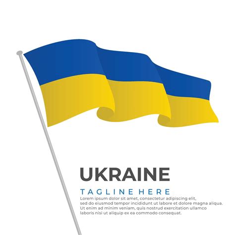 Template vector Ukraine flag modern design 21898830 Vector Art at Vecteezy