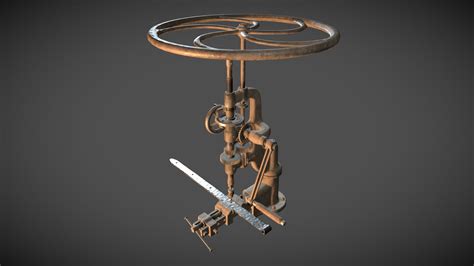 Blacksmith drill machine - 3D model by Rimzil Galimzyanov (@rimzil) [4e5245d] - Sketchfab