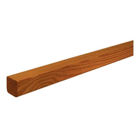 Shop (Actual:-in x 4-in x 10-ft) Pressure Treated Pine Fence Post at Lowes.com