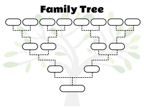 42+ Family Tree Templates for 2018: Free PDF, DOC, PPT - Freebie Supply