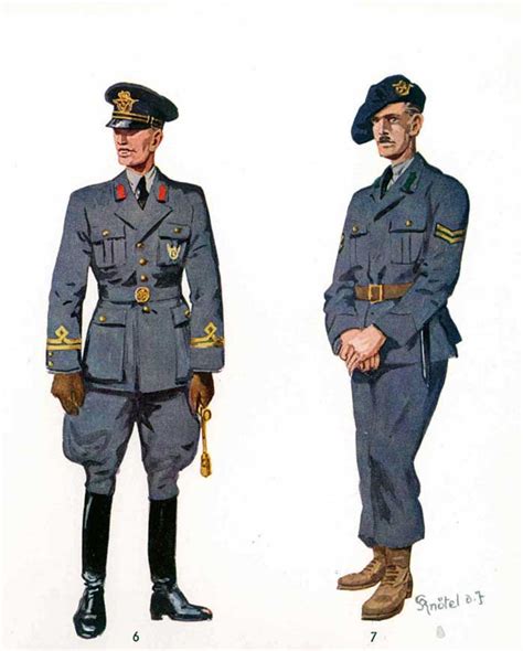 Romanian Air Force uniforms early WW2 | Vintage Balkans | Pinterest | Air force and Ww2 uniforms