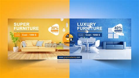 Free Luxury Furniture Web Banner Design – GraphicsFamily