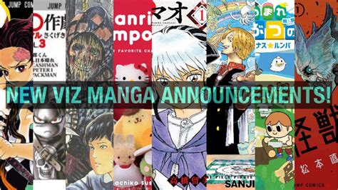 New Viz Media Manga Announcements for Fall 2021! - YouTube