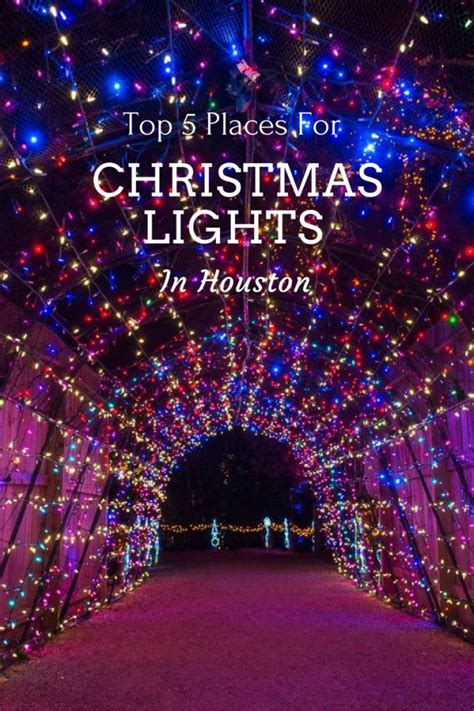 7+ Places for Houston Christmas Lights – It's Not Hou It's Me