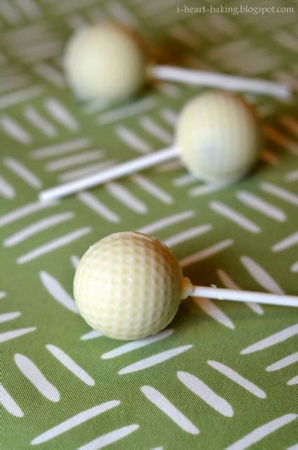 Golf Ball cake pops | Golf ball cake, Diy cake pops recipe, Cake pop recipe