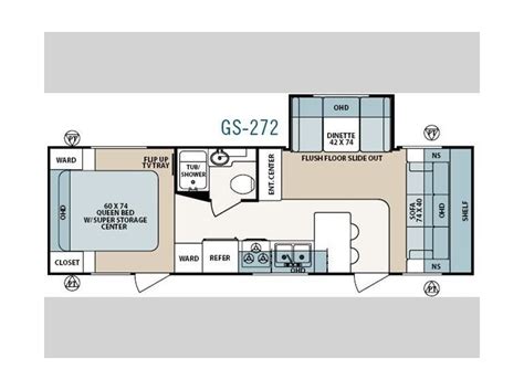 2004 Forest River Surveyor Floor Plans - floorplans.click