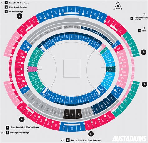 Optus Stadium Seating Map Rugby : The Brilliant optus seating plan di 2020 - Samera Dillard