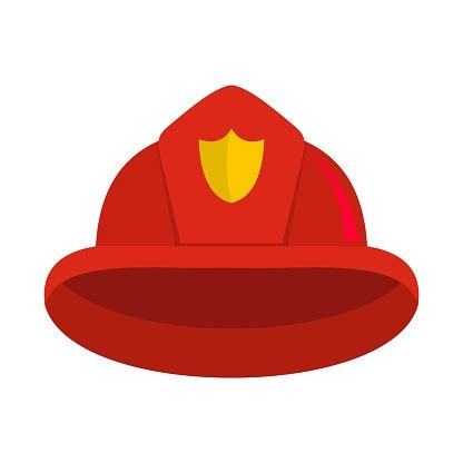 Firefighter Helmet Colorful Icon Transparent PNG & SVG Vector