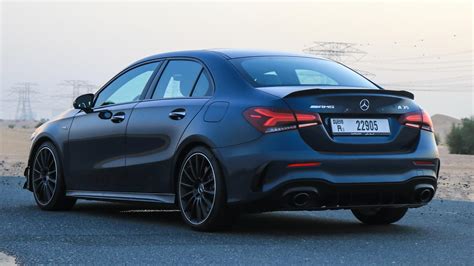 2020 Mercedes A35 AMG Sedan; the budget-friendly AMG - Dubi Cars - New and Used Cars