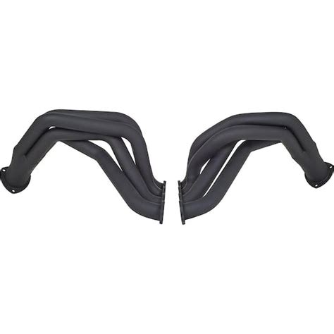 Big Block Chevy Fenderwell Headers for 1955-57 Chevy, Black