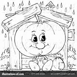 Coloring Page Clipart 101671  Illustration By Alex Bannykh sketch template