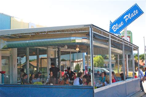 SLC: Blue Plate Diner | View of the semi-outside seating are… | Flickr