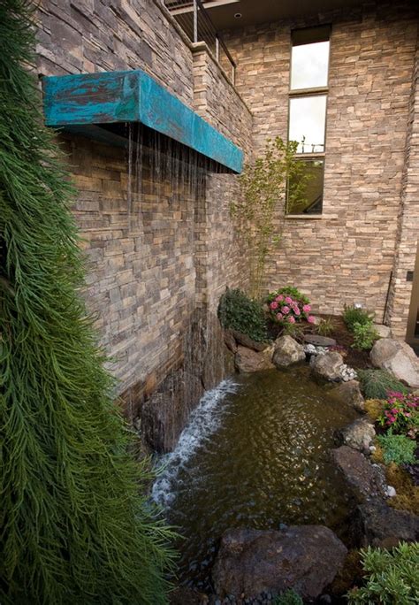 7 Modern Waterfall Designs for Garden Landscape