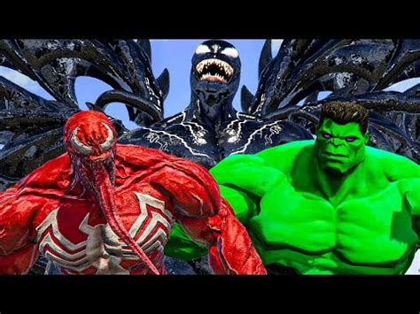 Hulk vs Carnage vs Venom - What If - YouTube