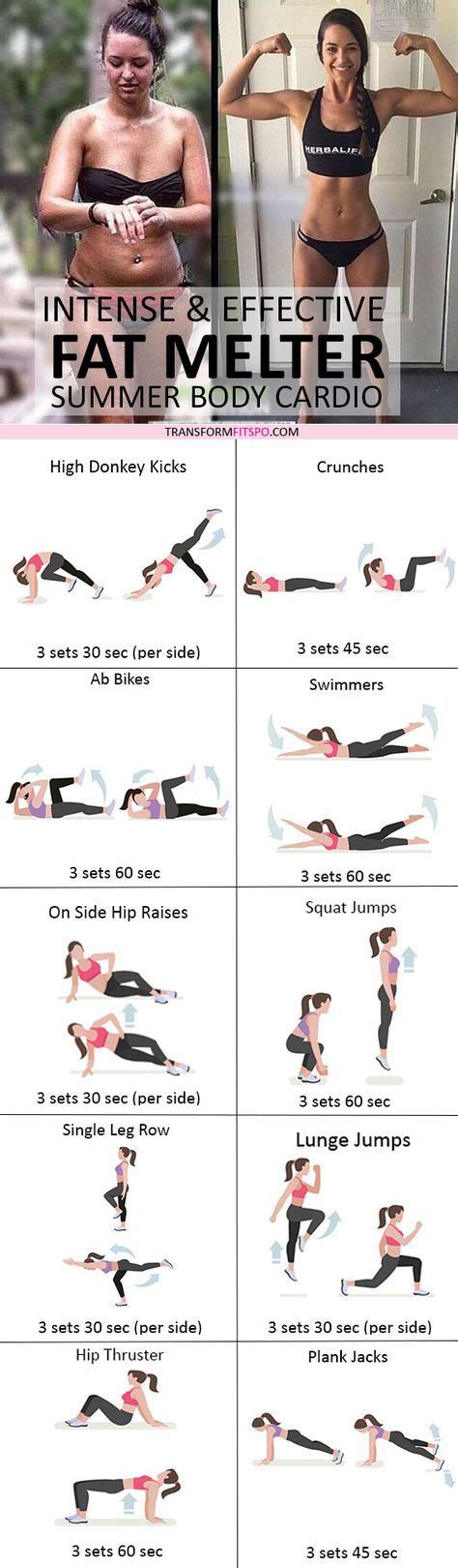 23 Intense Cardio Workouts To Get Rid Of Stubborn Belly Fat! - TrimmedandToned