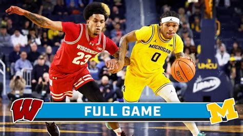 Wisconsin at Michigan - Full Game