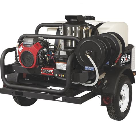 NorthStar 157595 Trailer-Mounted Hot Water Commercial Pressure Washer ...