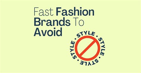 Fast Fashion Brands To Avoid This Year | Whole People