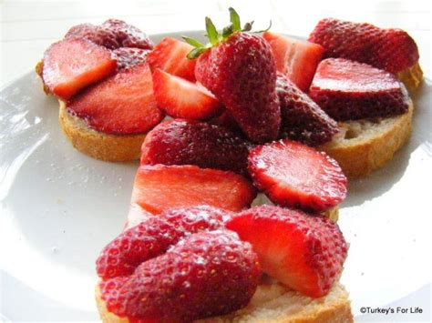 Strawberry Sandwich Recipe • Turkey's For Life