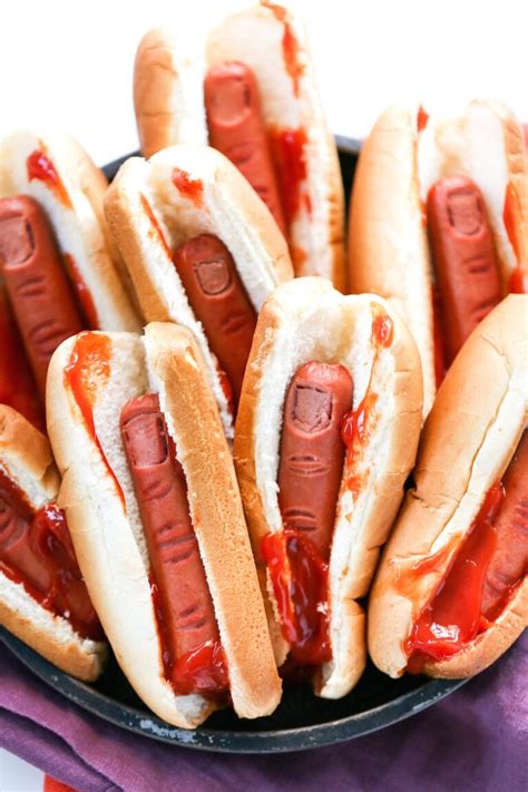 Bloody Finger Hot Dogs Recipe for Halloween – Salty Canary