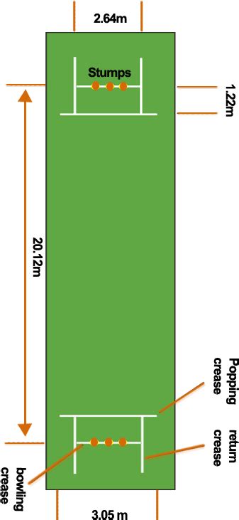 Download HD Cricket Pitch Dimensions - Cricket Ground Pitch Map Transparent PNG Image - NicePNG.com