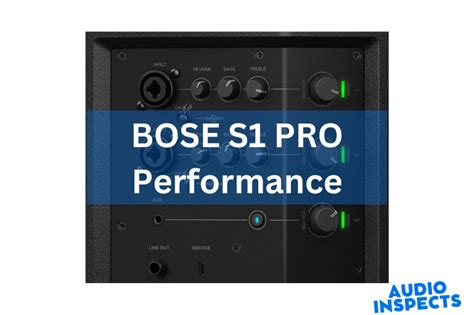 The Power of Portable Sound: BOSE S1 PRO Review