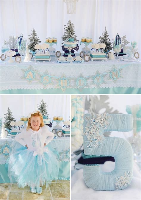 {Sparkly, Snowy & Fantastic!} Frozen Birthday Party // Hostess with the ...